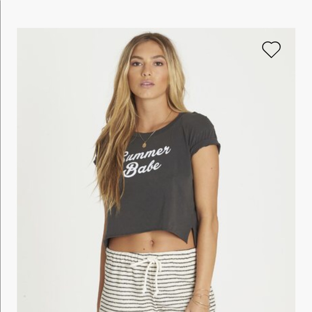 Billabong summer babe crop tee